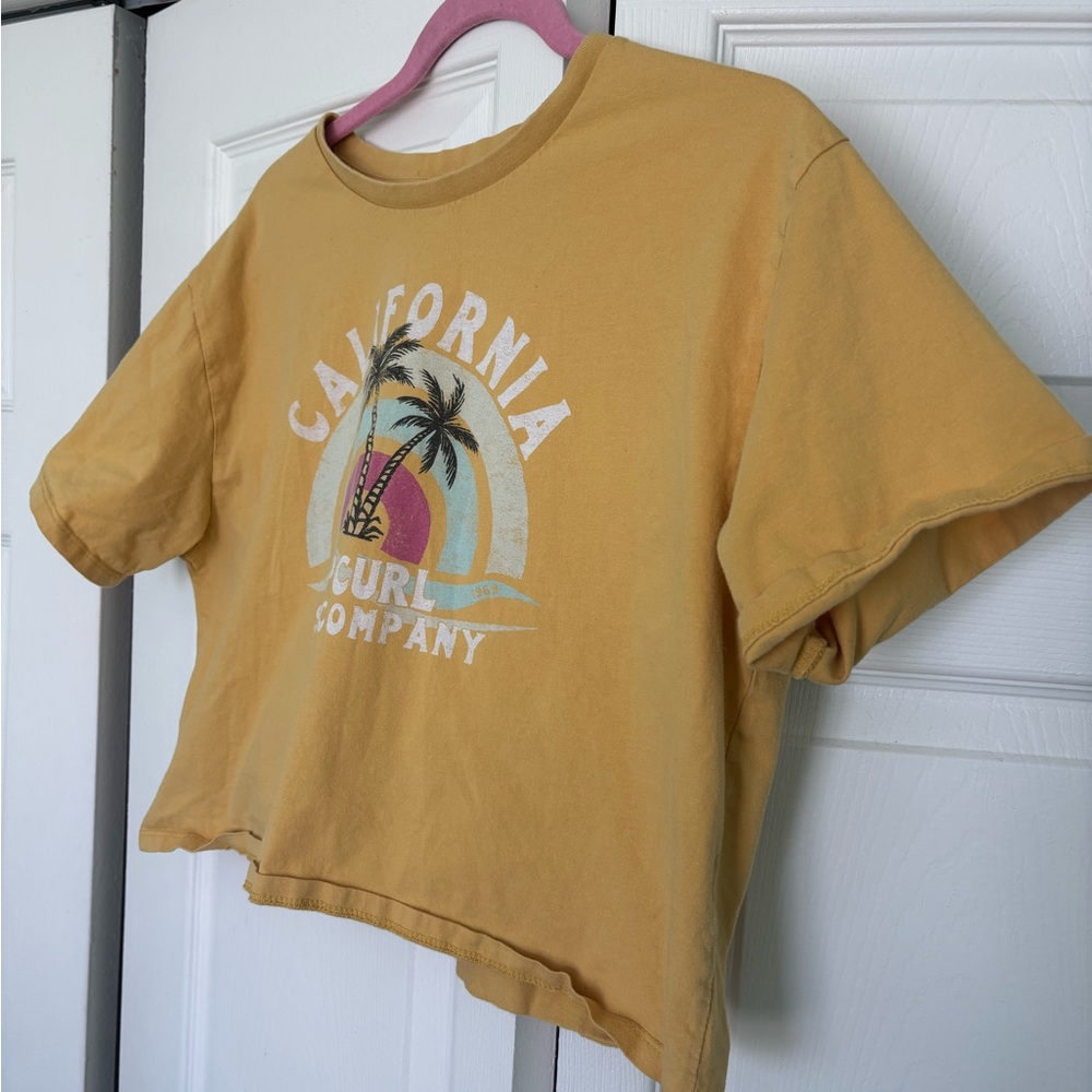 Yellow California Surf Company T-Shirt
